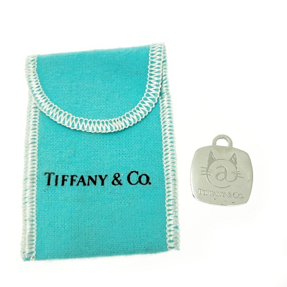 TIFFANY Co Cat Street Silver Pendant - Picture 7 of 7